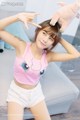 Kimoe Vol. 002: Models Xia Mei Jiang (夏 美 酱) and Qiu Qiu Zhou Wen (球球 周 闻) (41 photos) P19 No.411c57