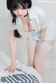 Coser@rioko凉凉子 Vol.080: 《年上の韵》采集室实习护士 (48 photos)