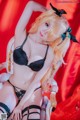 Sally多啦雪 Cosplay Fischl Gothic Lingerie P4 No.c039a4