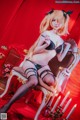 Sally多啦雪 Cosplay Fischl Gothic Lingerie P47 No.f82715